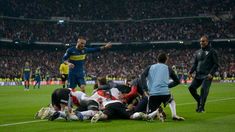 Nahitán Nández perdió la final de la Copa Libertadores en 2018 con Boca ante River Nahitán Nández perdió la final de la Copa Libertadores en 2018 con Boca ante River