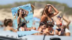 Los pequeños Messi y Antonela en Ibiza Los pequeños Messi y Antonela en Ibiza