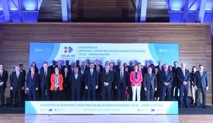 Ministros de Relaciones Exteriores de la UE y la Celac se reunieron en Buenos Aires en octubre de 2022.