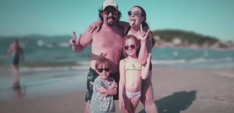 Federico y Mailín formaron una familia y tiene dos hijos. 