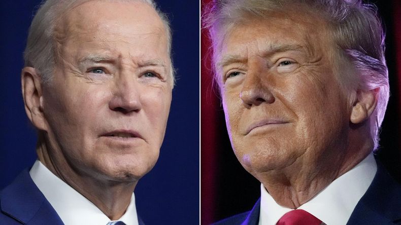 Joe Biden y Donald Trump se perfilan como los candidatos del Partido Demócrata y Republicano.