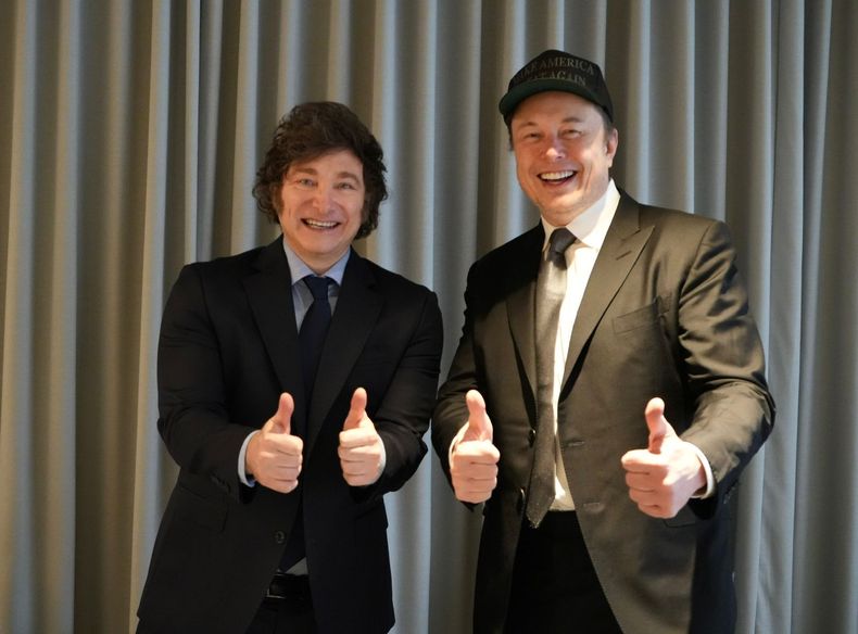 Javier Milei y Elon Musk se reunieron por tercera vez en Estados Unidos en septiembre de 2024.