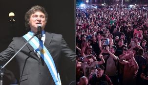 Javier Milei respaldó a un militante libertario que pidió usar napalm.