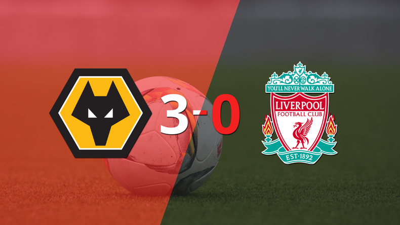 Liverpool fue superado fácilmente y cayó 3-0 contra Wolverhampton