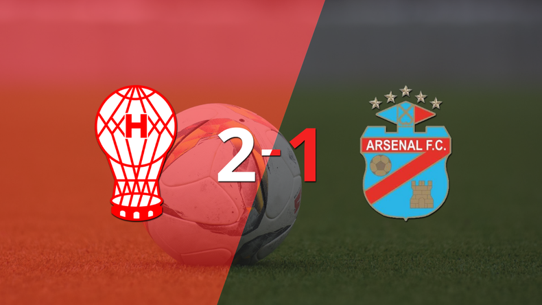 Huracán consiguió una victoria en casa por 2 a 1 ante Arsenal