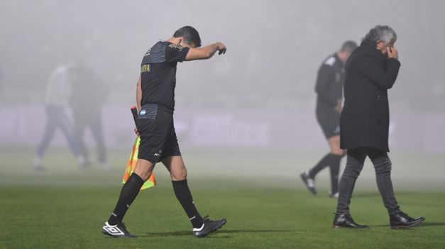 Gimnasia - Boca, suspendido ayer por la noche.&nbsp;