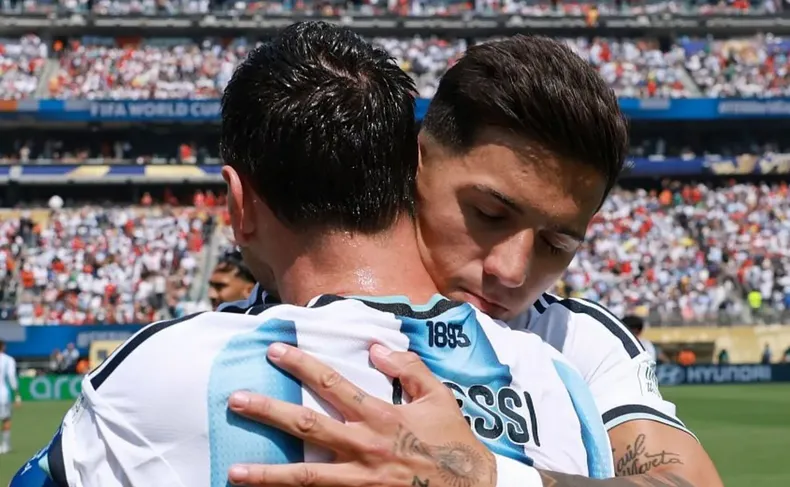 Enzo Fernández despidió a Messi con una emotiva carta: Te vamos a extrañar mucho