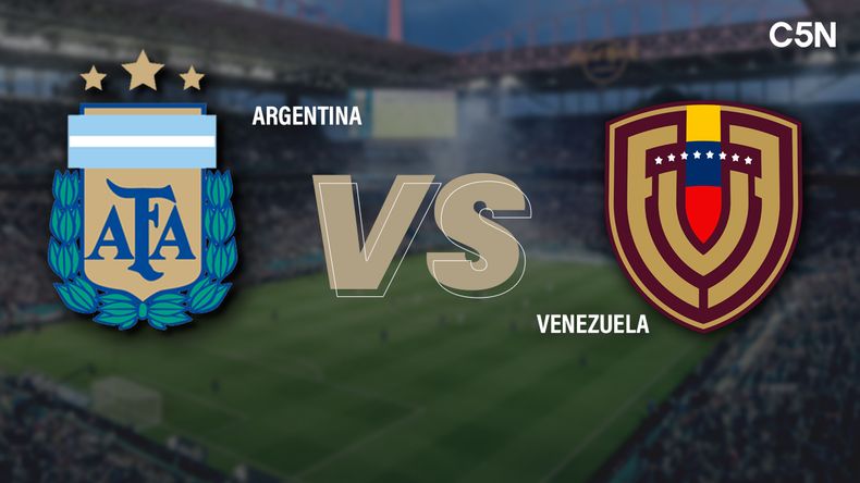 Argentina juega con Venezuela en Miami