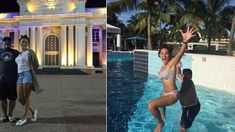 Diego Maradona y Rocío Oliva se divierten en Nicaragua Diego Maradona y Rocío Oliva se divierten en Nicaragua