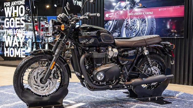 La mítica Triumph Boneville T120.