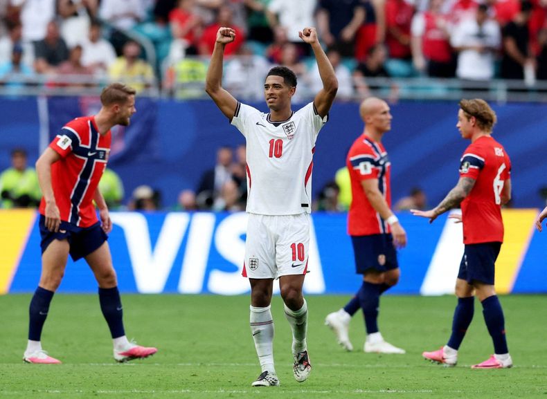 Bellingham es el mediocampista con más goles en la Copa del Mundo: llegó a seis tantos.