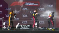 El alocado festejo de Lanor Norris que perjudicó a Verstappen El alocado festejo de Lanor Norris que perjudicó a Verstappen