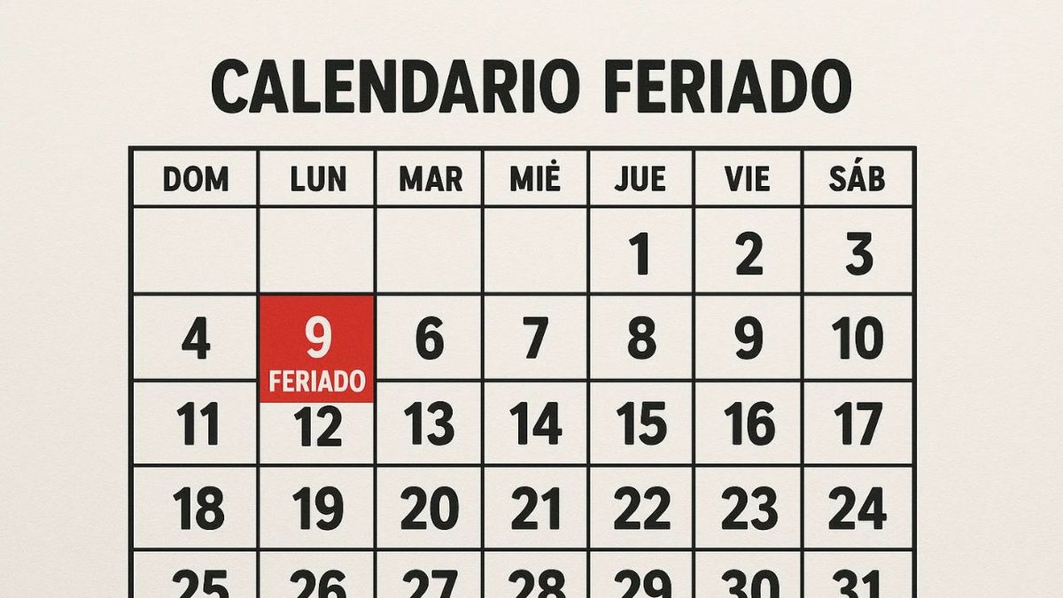 Decretan feriado para el martes 9 de septiembre: cuál es el motivo y a quiénes alcanza