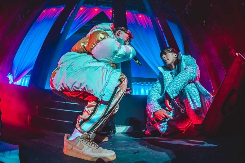 Rusherking se presentó ante un Luna Park repleto.