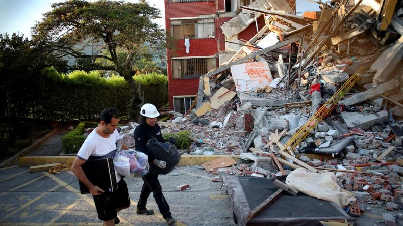 Ascendió la cifra de muertos en Colombia.