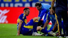 El central se lesionó contra Riestra. El central se lesionó contra Riestra.