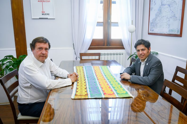 Kicillof se reunió con Weretilneck