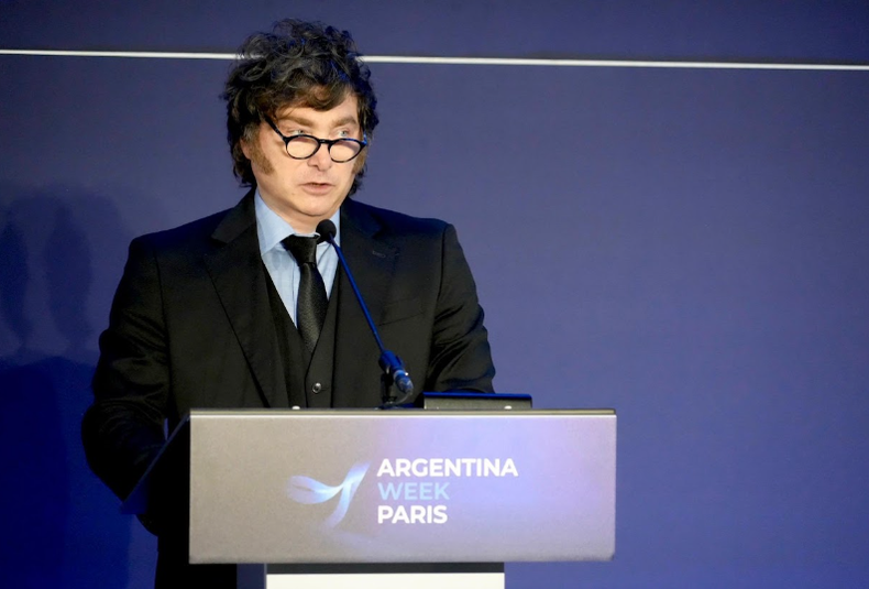 Milei abrió la Argentina Week ante empresarios