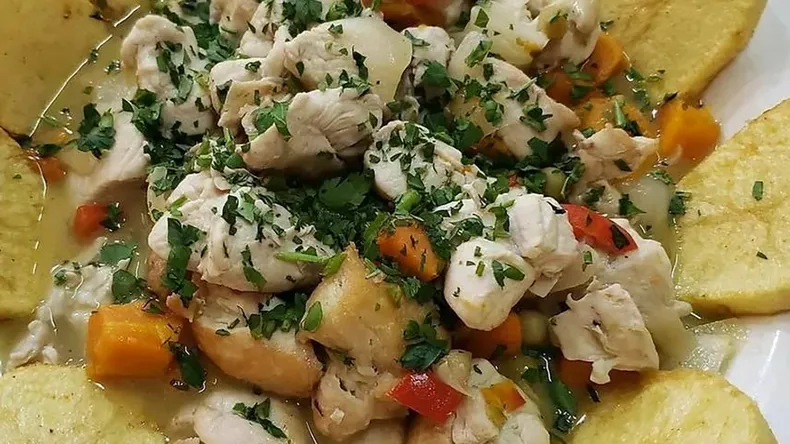 Típica comida española en pleno Barrio Norte.