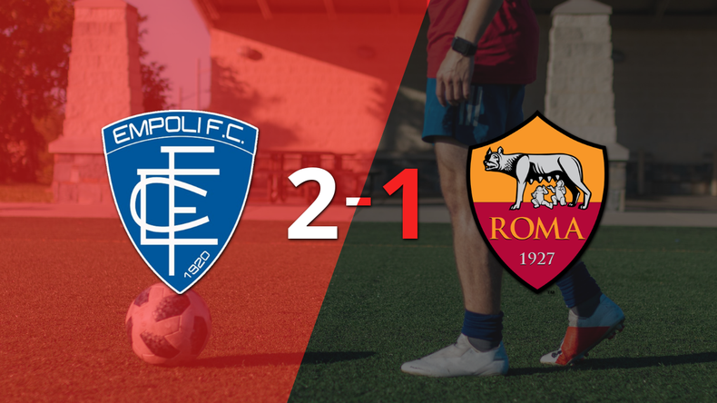 Victoria de Empoli sobre Roma por 2-1