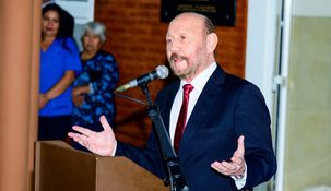 Gildo Insfrán, gobernador de Formosa.