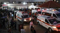 Hospitales desbordados y falta de personal para atender los cientos de heridos en la Franja de Gaza. Hospitales desbordados y falta de personal para atender los cientos de heridos en la Franja de Gaza.