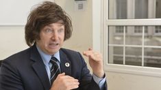 Javier Milei antes de ser presidente.