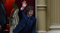 Milei celebra que consiguió los votos para aprobar el Presupuesto 2026. Milei celebra que consiguió los votos para aprobar el Presupuesto 2026.