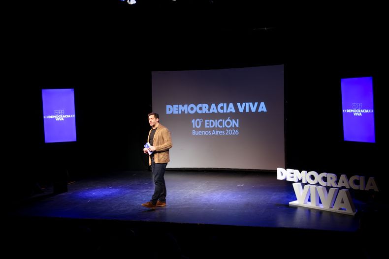 Matías Bianchi, director de Asuntos del Sur, en la apertura del evento.