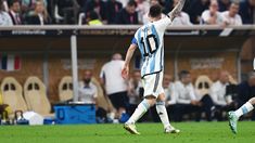 El capitán de la Selección argentina luego del gol frente a Francia. El capitán de la Selección argentina luego del gol frente a Francia.