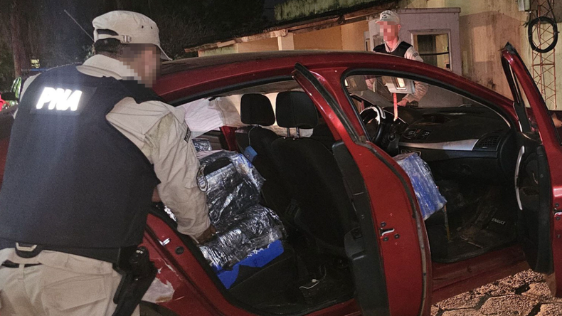 La droga se transportaba en un vehículo involucrado en un accidente de tránsito en el que falleció una joven