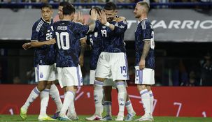 El delantero que puede jugar el Mundial 2026 con Argentina. El delantero que puede jugar el Mundial 2026 con Argentina.