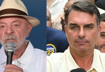 Lula da Silva habló de la fuga de Flávio Bolsonaro durante un acto por su cumpleaños número 81.&nbsp;