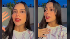 Al aterrizar en Argentina, el escenario cambió porque la tik toker incorporó un drástico cambio de actitud con respecto a la cosmética y al cuidado.