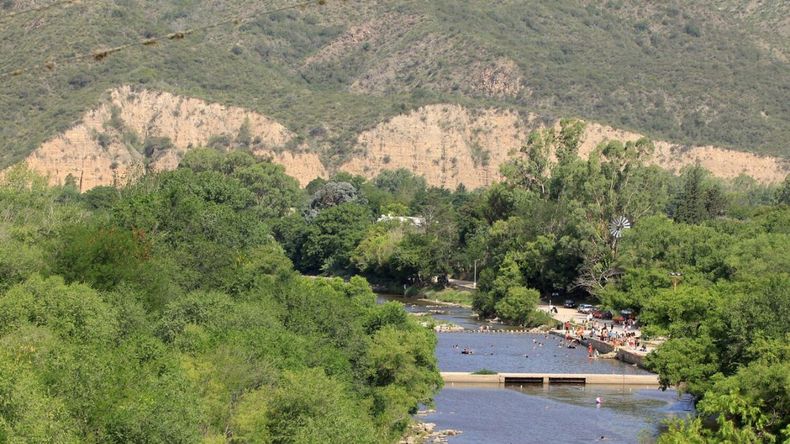 Un lugar con vistqas espectaculares de la sierras en Córdoba.