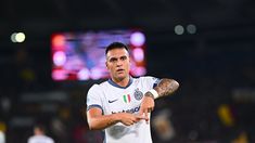 Lautaro Martínez anotó un gol en el triunfo de Inter sobre Roma. Lautaro Martínez anotó un gol en el triunfo de Inter sobre Roma.
