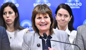 Patricia Bullrich defendió el trabajo del canciller Pablo Quirno.
