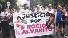 Marcha por pedido de Justicia por la muerte de Rocío Alvarito. (PH: Marina Espeche) Marcha por pedido de Justicia por la muerte de Rocío Alvarito. (PH: Marina Espeche)