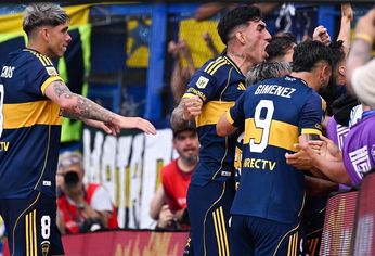 Boca le ganó 2-0 a River.