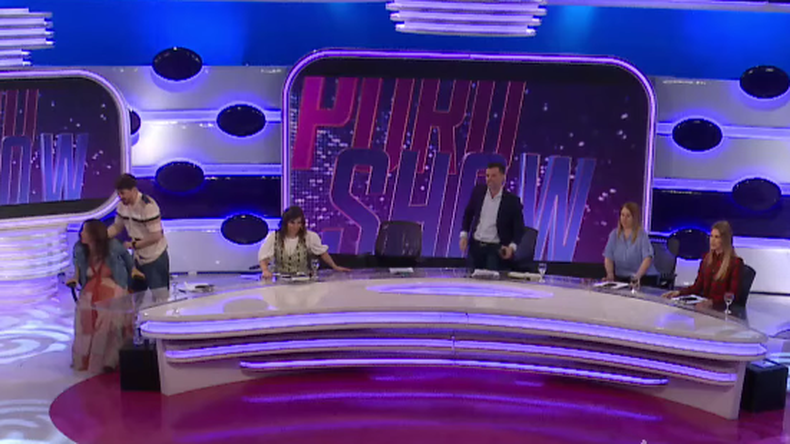 Los conductores y panelistas hablaron de las malas vibras en el lugar.