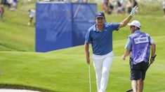 Buen debut del golfista argentino Emiliano Grillo en los JJOO de París.