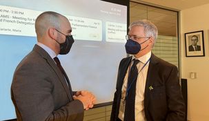 El economista mantuvo diversas reuniones en Estados Unidos.