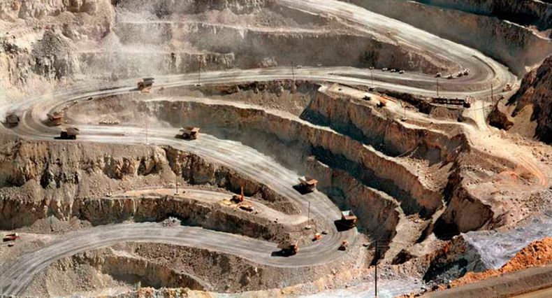 En julio la producción minera subió un 10