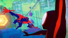 Spider-Man: A través del Spider-Verso tiene increíbles efectos visuales. Spider-Man: A través del Spider-Verso tiene increíbles efectos visuales.