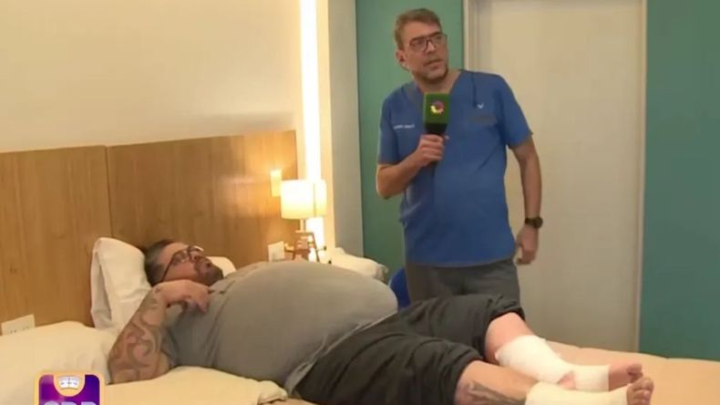 El participante Ernesto tuvo que ser internado y preocupó a todos.