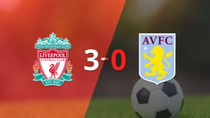 liverpool le paso por encima 3-0 a aston villa
