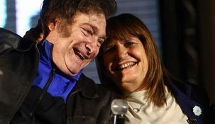 Javier Milei y Patricia Bullrich. Javier Milei y Patricia Bullrich.