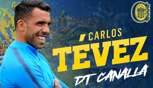 Tevez es el flamante DT de Rosario Central.