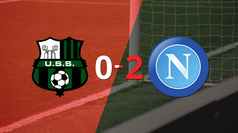 Visita exitosa en el triunfo de Napoli sobre Sassuolo