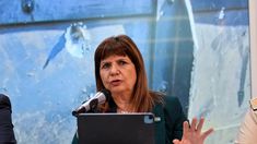 La ministra de Seguridad, Patricia Bullrich.